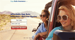 Desktop Screenshot of gap-auto-insurance.com